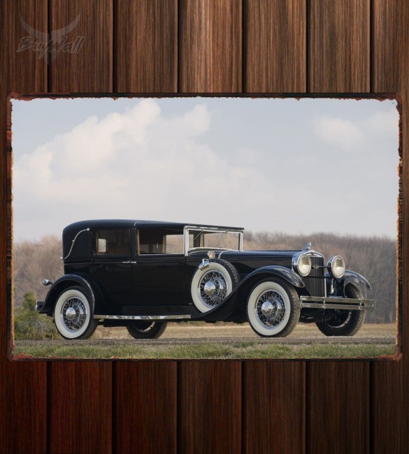 Металлическая табличка Stutz Model M Vertical Eight Town Car Металлическая табличка Stutz Model M Vertical Eight Town Car